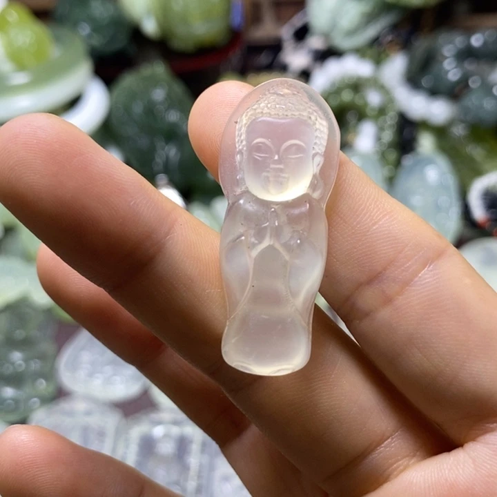 岫玉未镶嵌岫玉挂件
