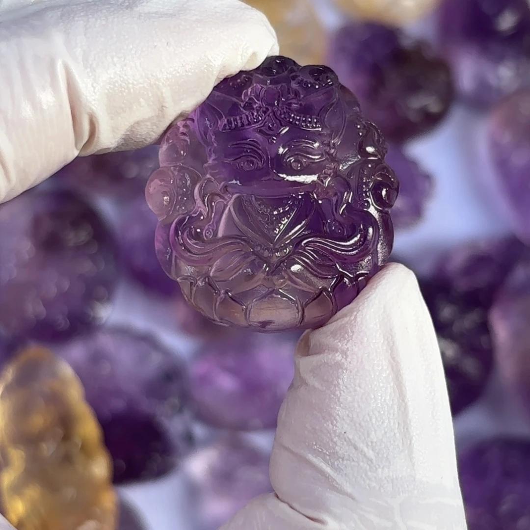 F***Y颈饰未镶嵌水晶随机发