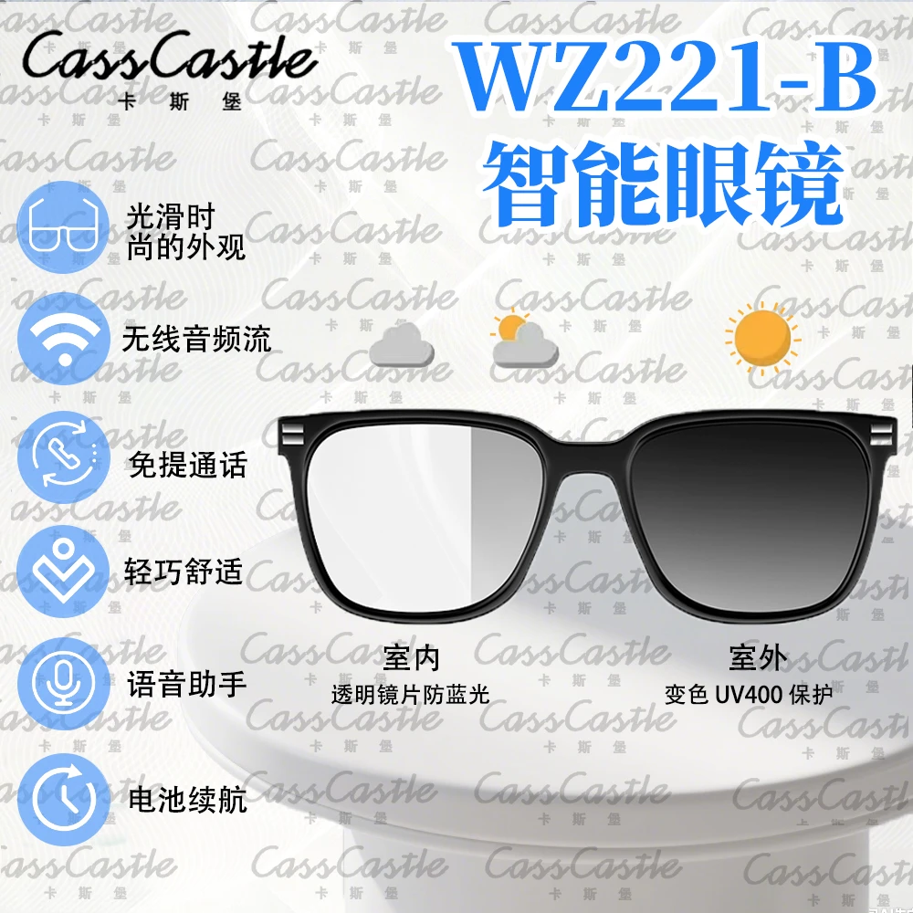智能眼镜M10Pro防紫外线B镜片墨镜智能眼镜2025男士女士最新款