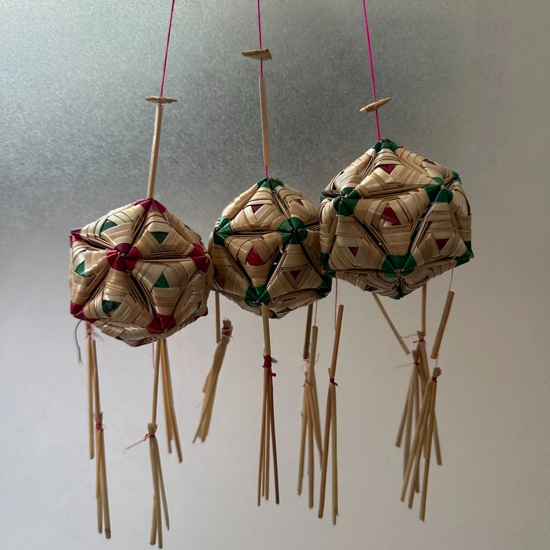 【幸福大团圆】纯手工编织香包3个装