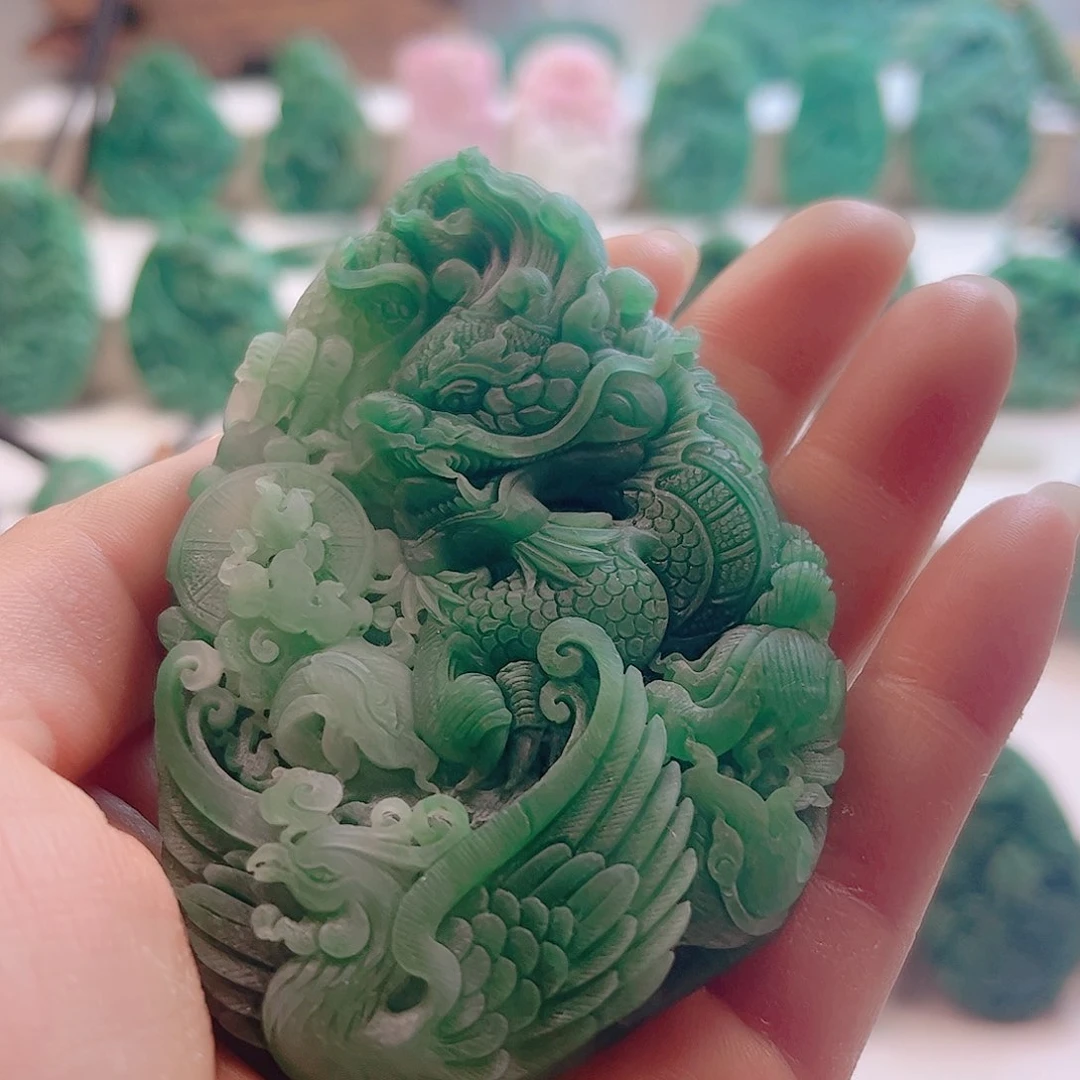 未镶嵌独山玉手链