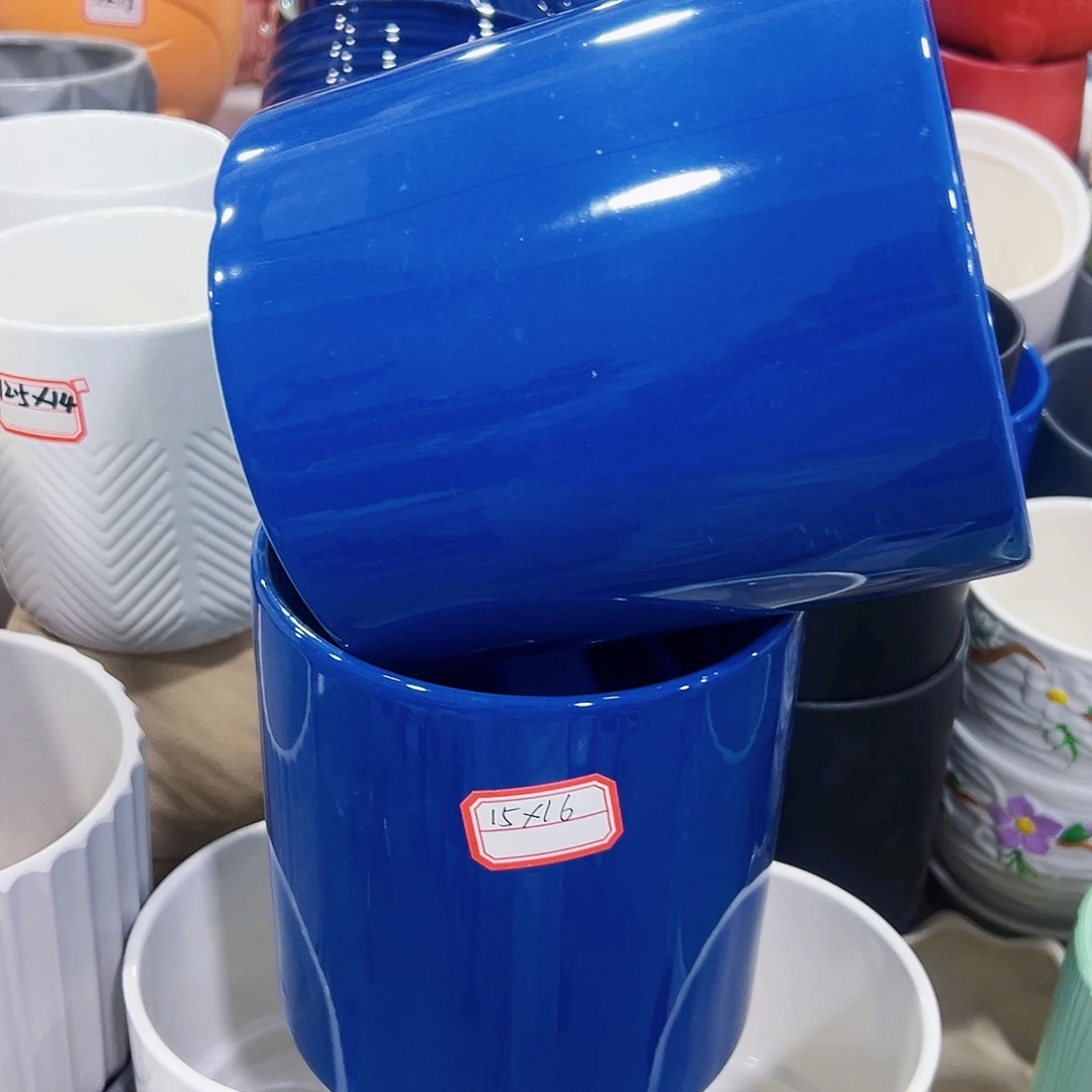 外贸尾单陶瓷花盆凑单10米包邮