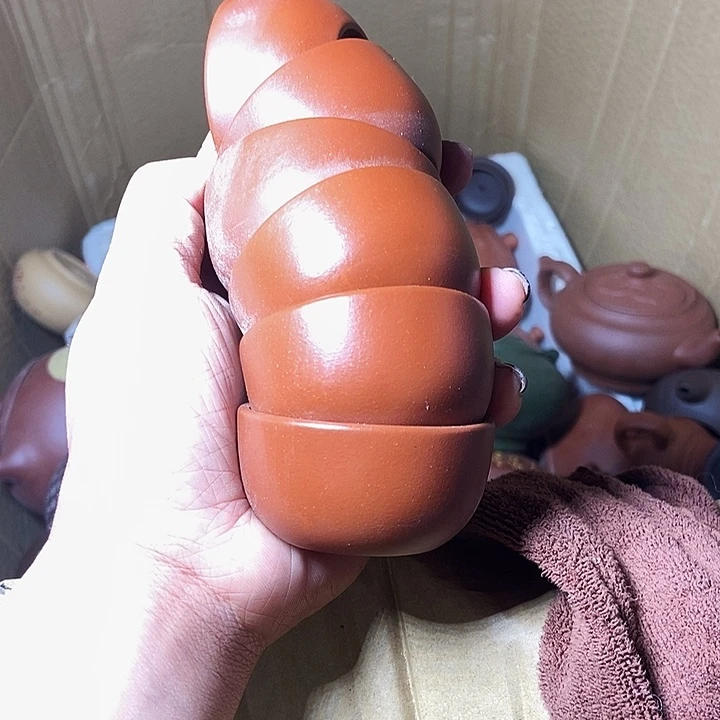 全工手工制作宜兴紫砂壶
