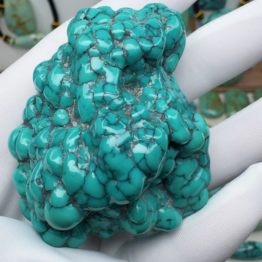 绿松石原矿绿松石未镶嵌恭***!