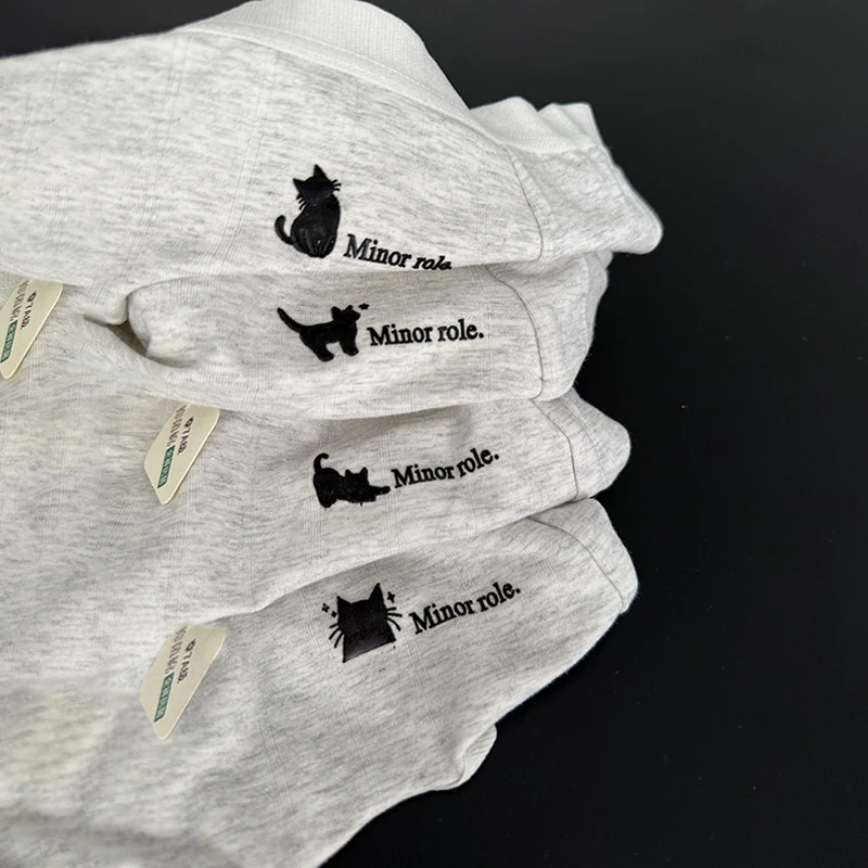 5条装 18厘米加长档A类内裤女生纯棉抗菌透气亲肤中腰少女三角裤