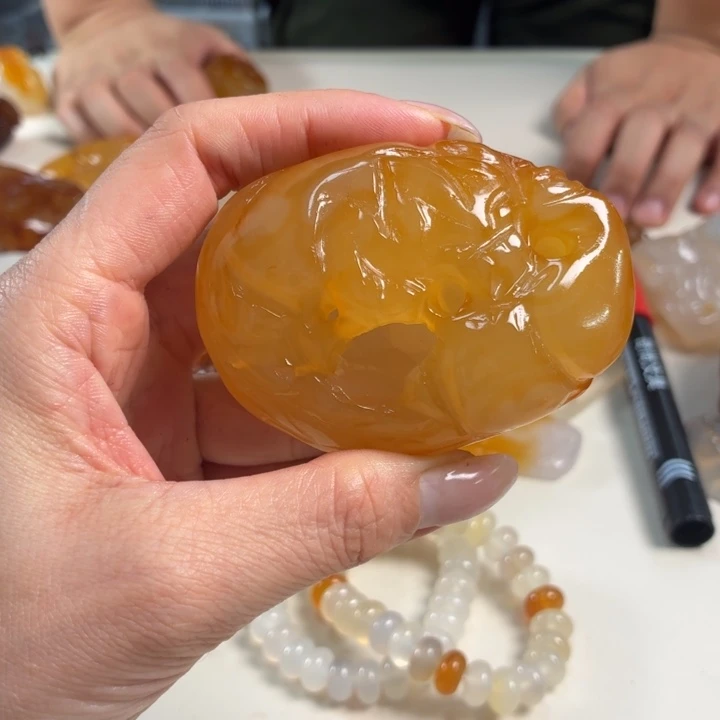 玛瑙/玉髓吊坠(不含链)未镶嵌