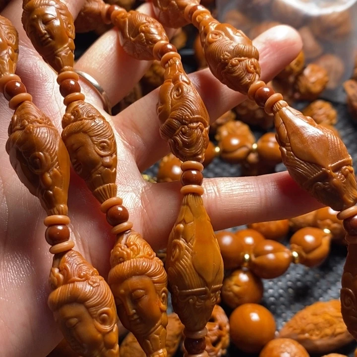 吊坠橄榄核柳叶观音