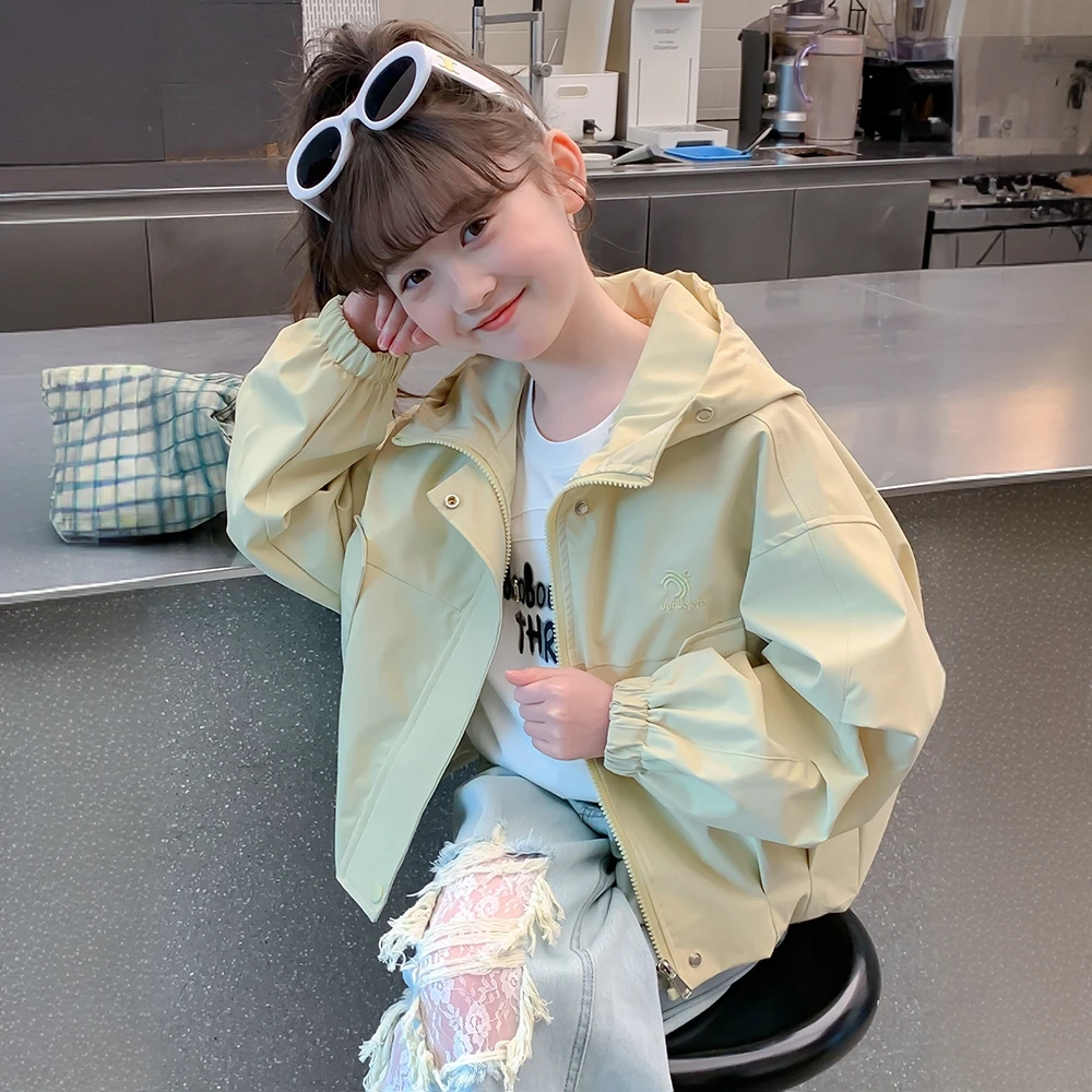 女童外套春秋款2025新款洋气童装小女孩秋季休闲上衣儿童秋装夹克