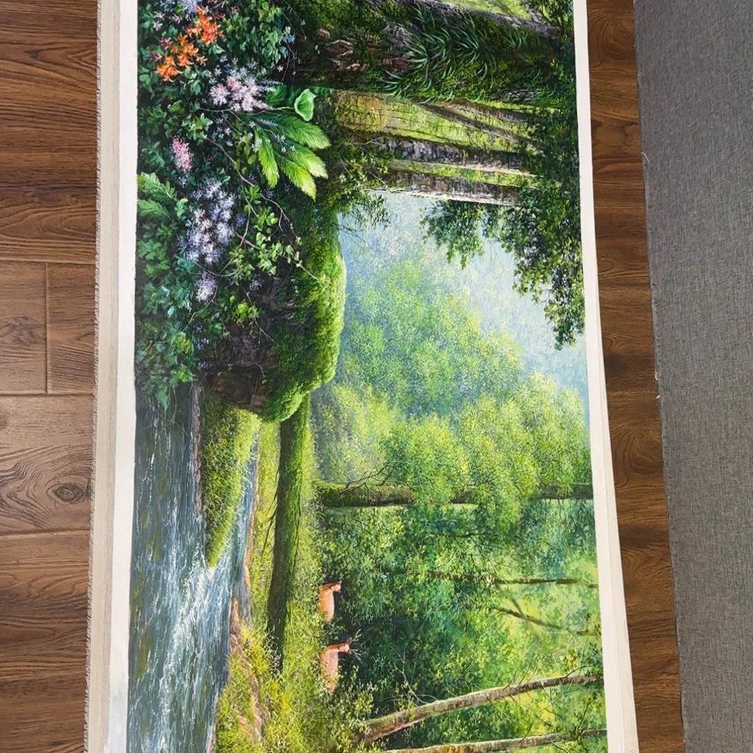油画你在我心里是个