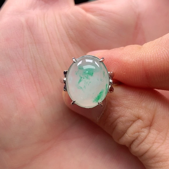 石英质玉戒指未镶嵌