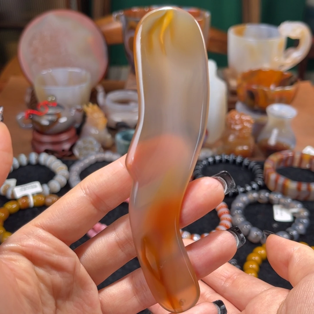 玛瑙/玉髓未镶嵌刮板