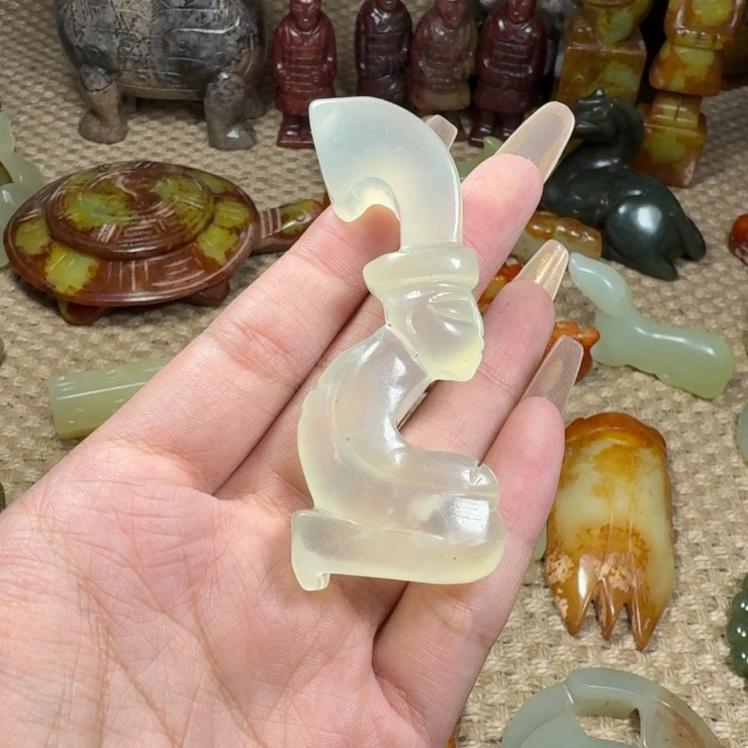 吊坠白玉菩提挂件