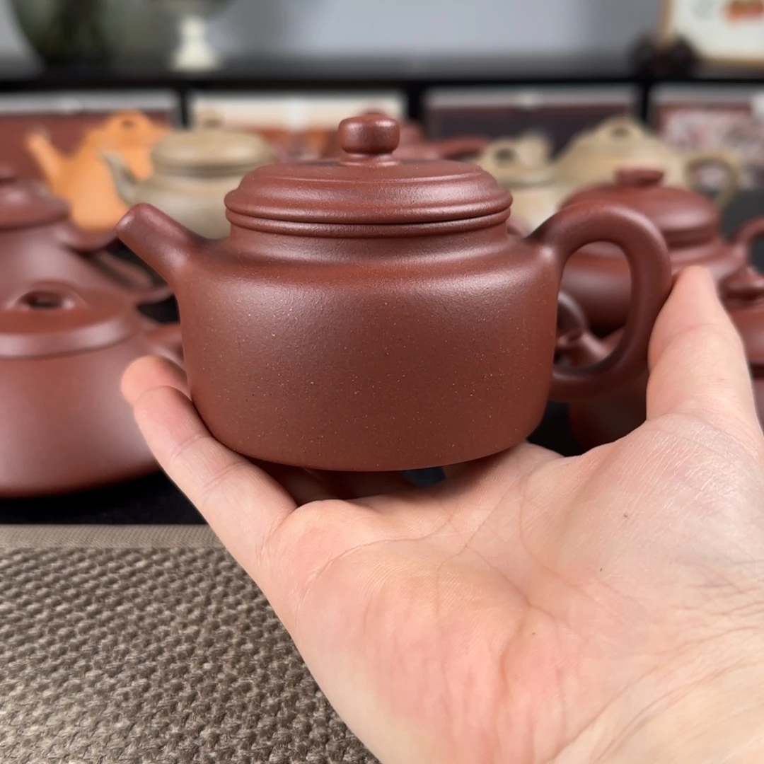 今***阳紫砂茶壶微瑕德钟