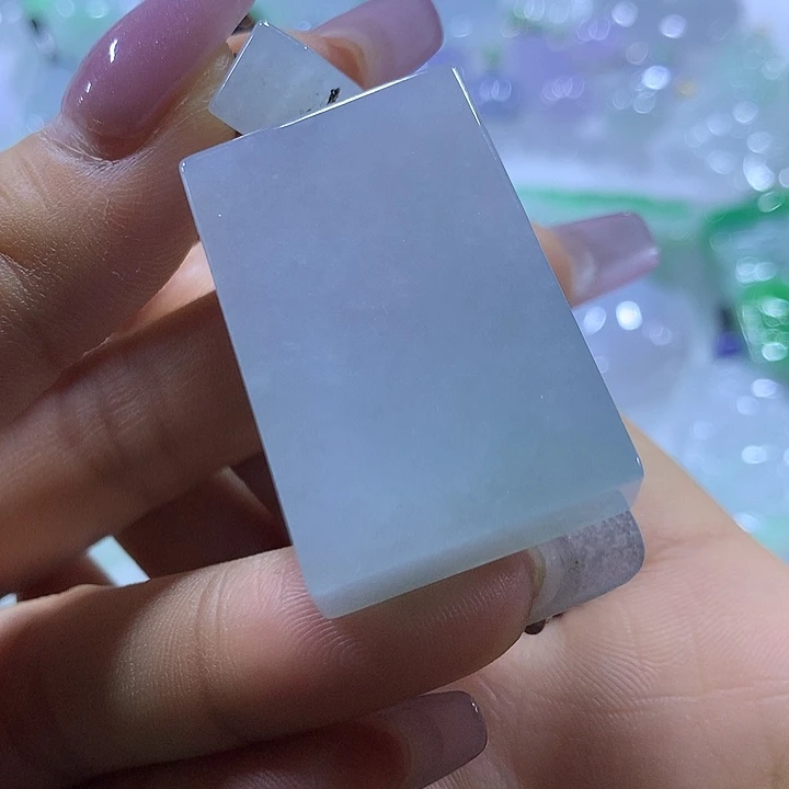 翡翠未镶嵌颈饰天然翡翠A货吊坠
