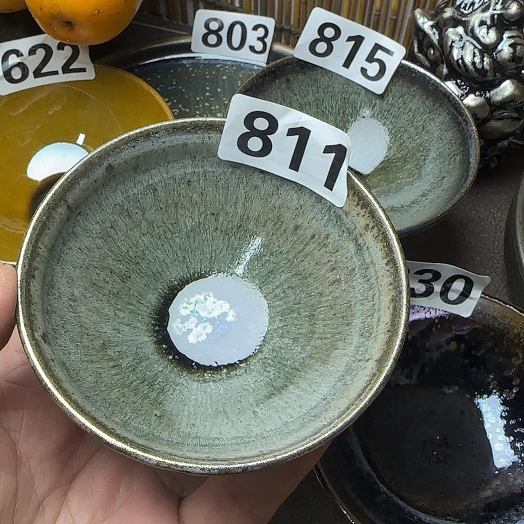 茶盏建盏杯主人杯龙窑柴烧