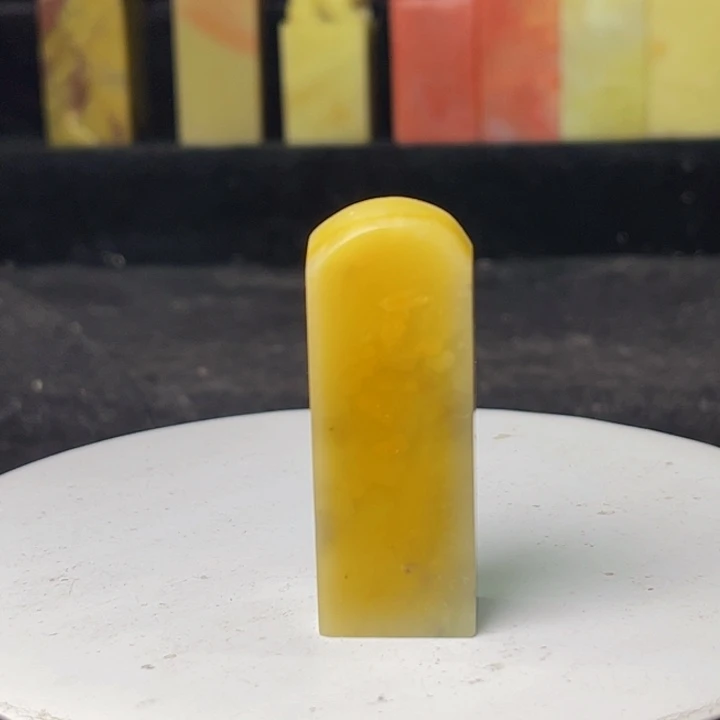 青田石印石封门菜花