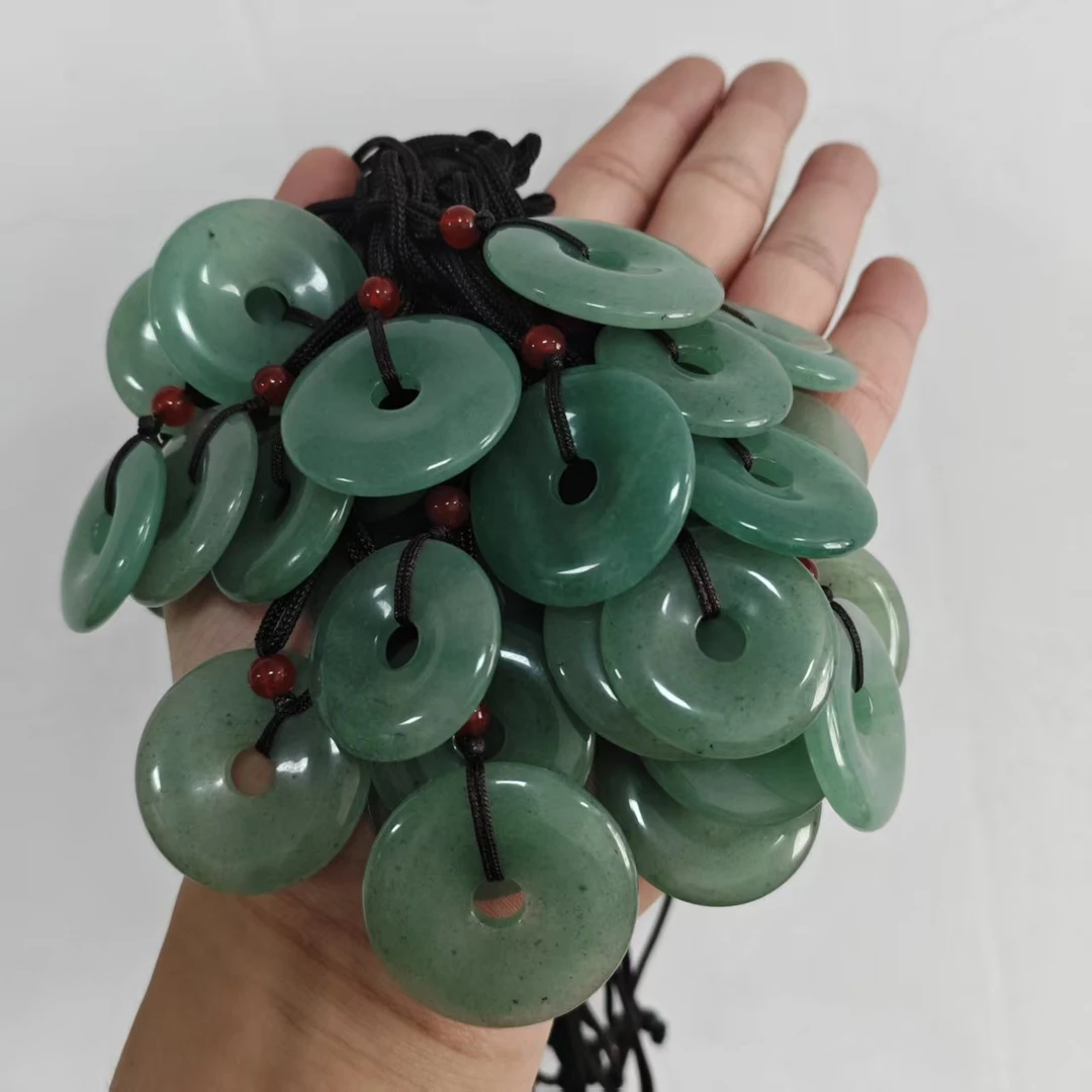 2888/ZY888-DLYPAK06 东陵玉气质时尚款平安扣/多样性发货/1件