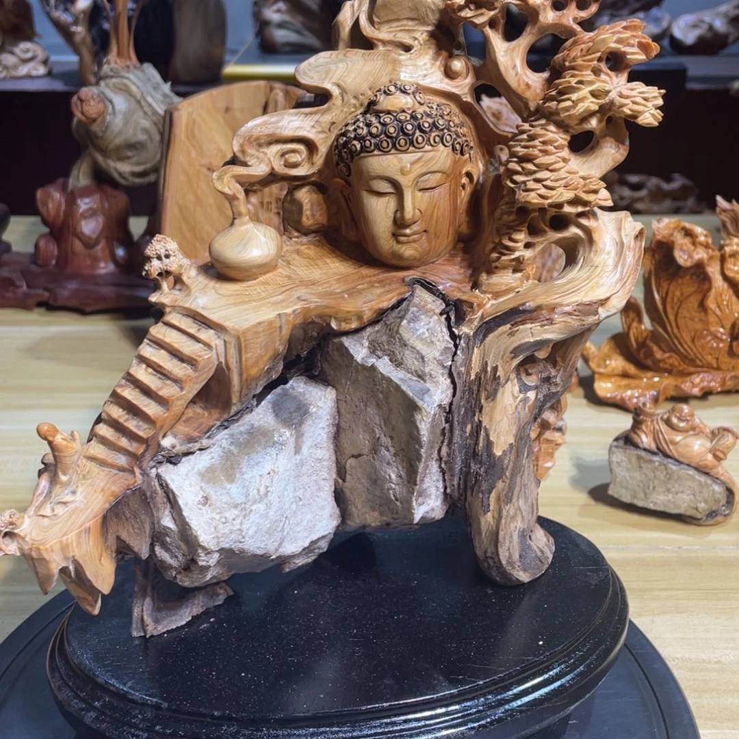 柏木太行崖柏工艺品