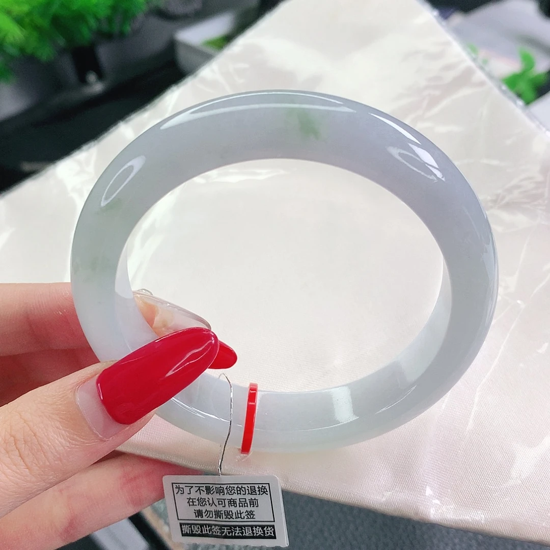 未镶嵌手镯翡翠58圈