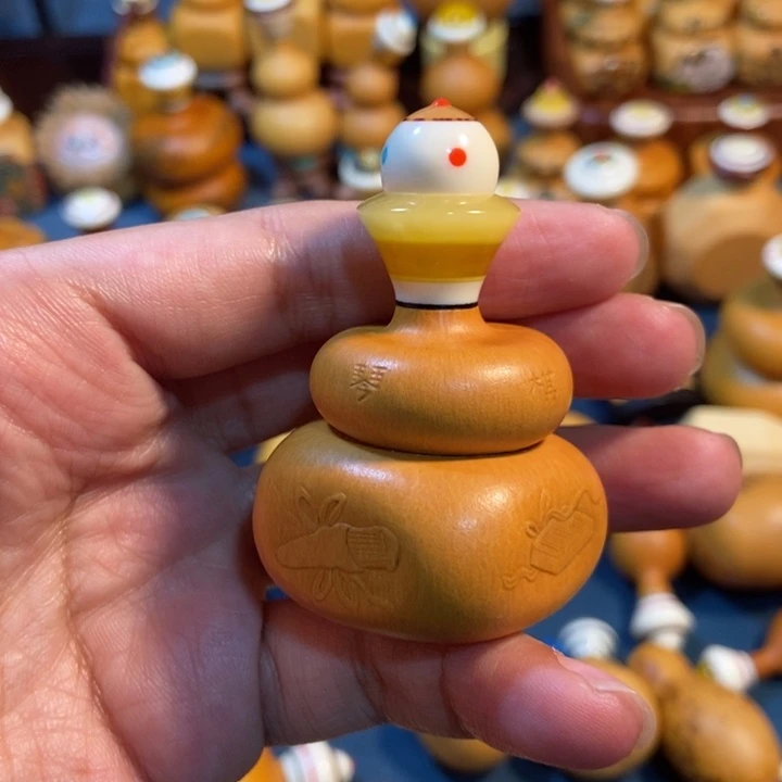 琴棋书画压花葫芦