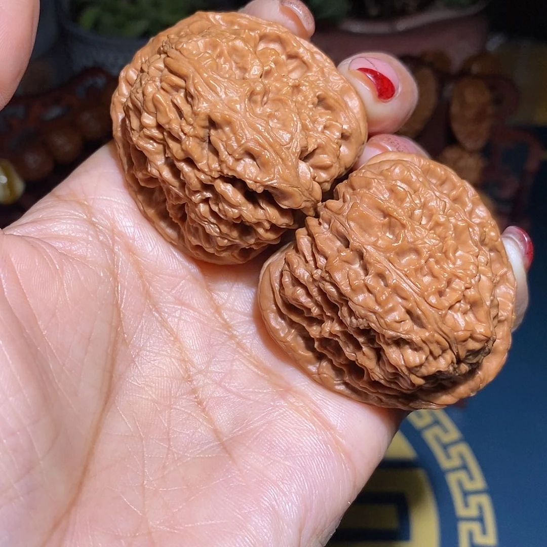文玩核桃把件43南疆石