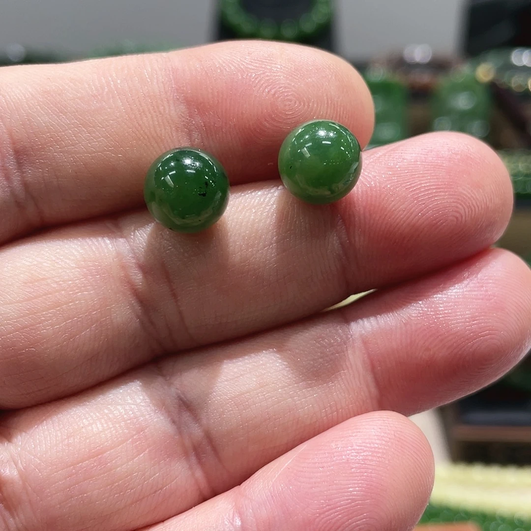 和田玉银S925镶嵌戒指