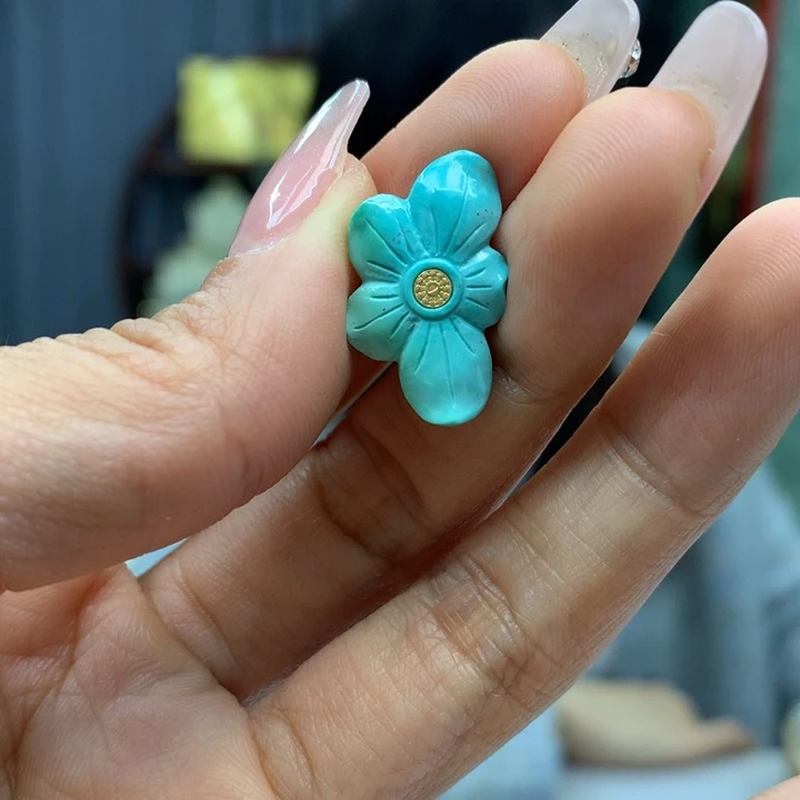 绿松石未镶嵌配饰