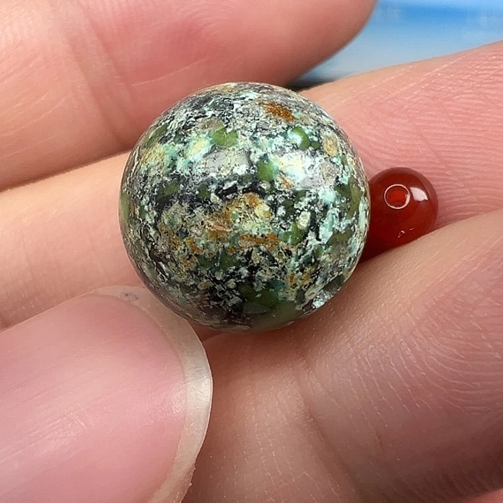 南红玛瑙未镶嵌配饰卡13.8