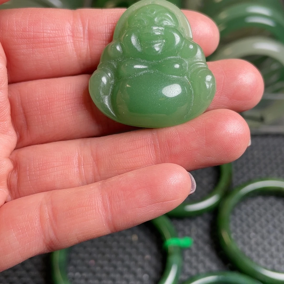 未镶嵌手镯和田玉（碧玉）