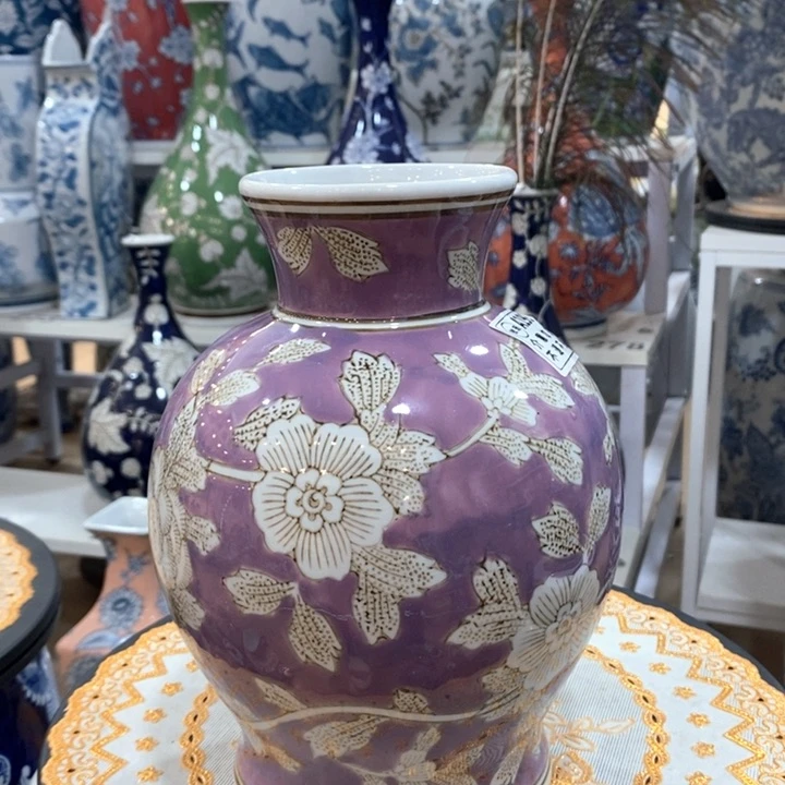 【闪购商品】摆件青花瓷花瓶微瑕福利一个