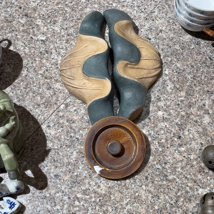 紫砂摆件自****乐紫砂手工摆件