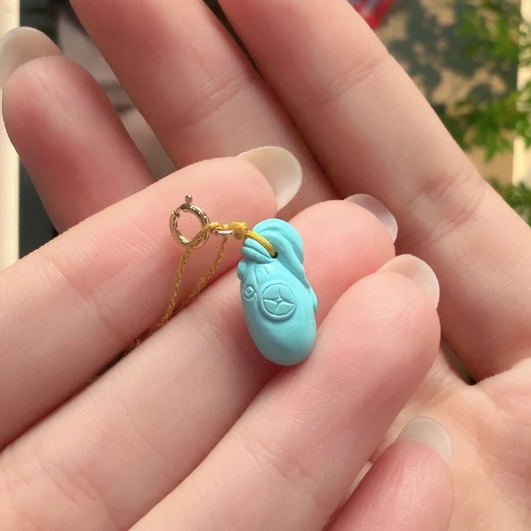 绿松石未镶嵌颈饰