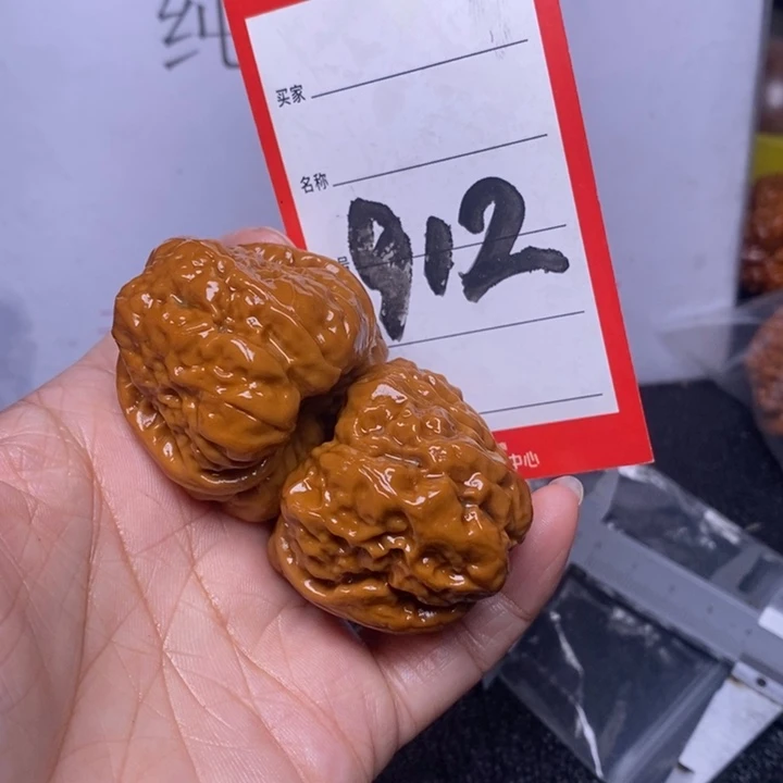 文玩核桃把件用****5912，40蛤蟆头