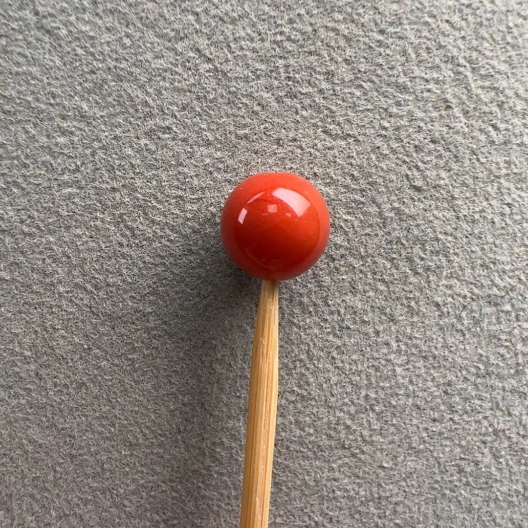 南红玛瑙未镶嵌（满肉柿子红8+）