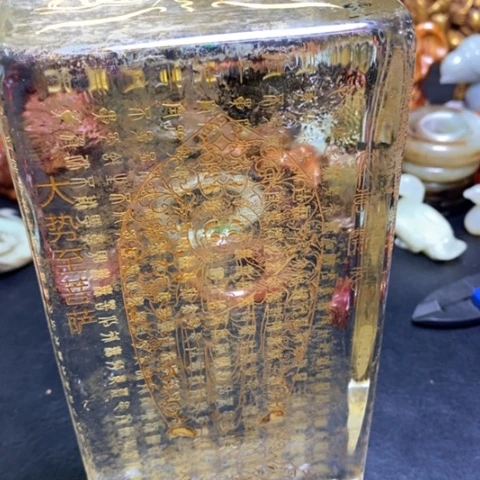 白玉菩提吊坠摆件