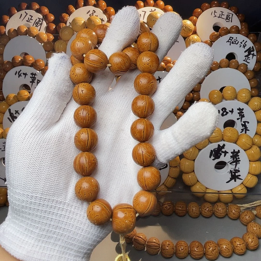 脑纹桃核正圆14.5正圆手持