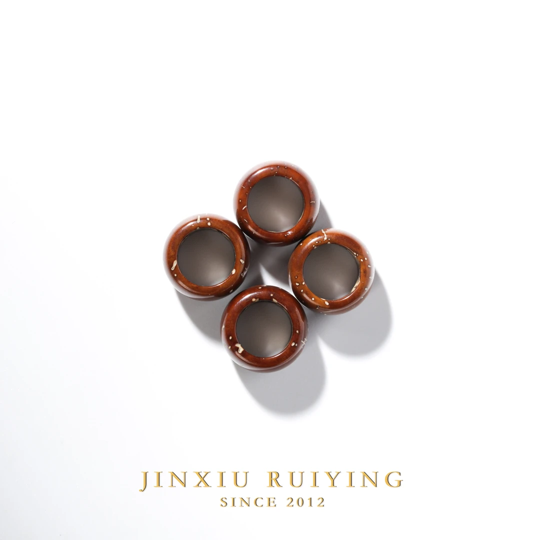 瑾绣瑞盈出品「紫金鼠跑环·经典百搭文玩珠串配饰」