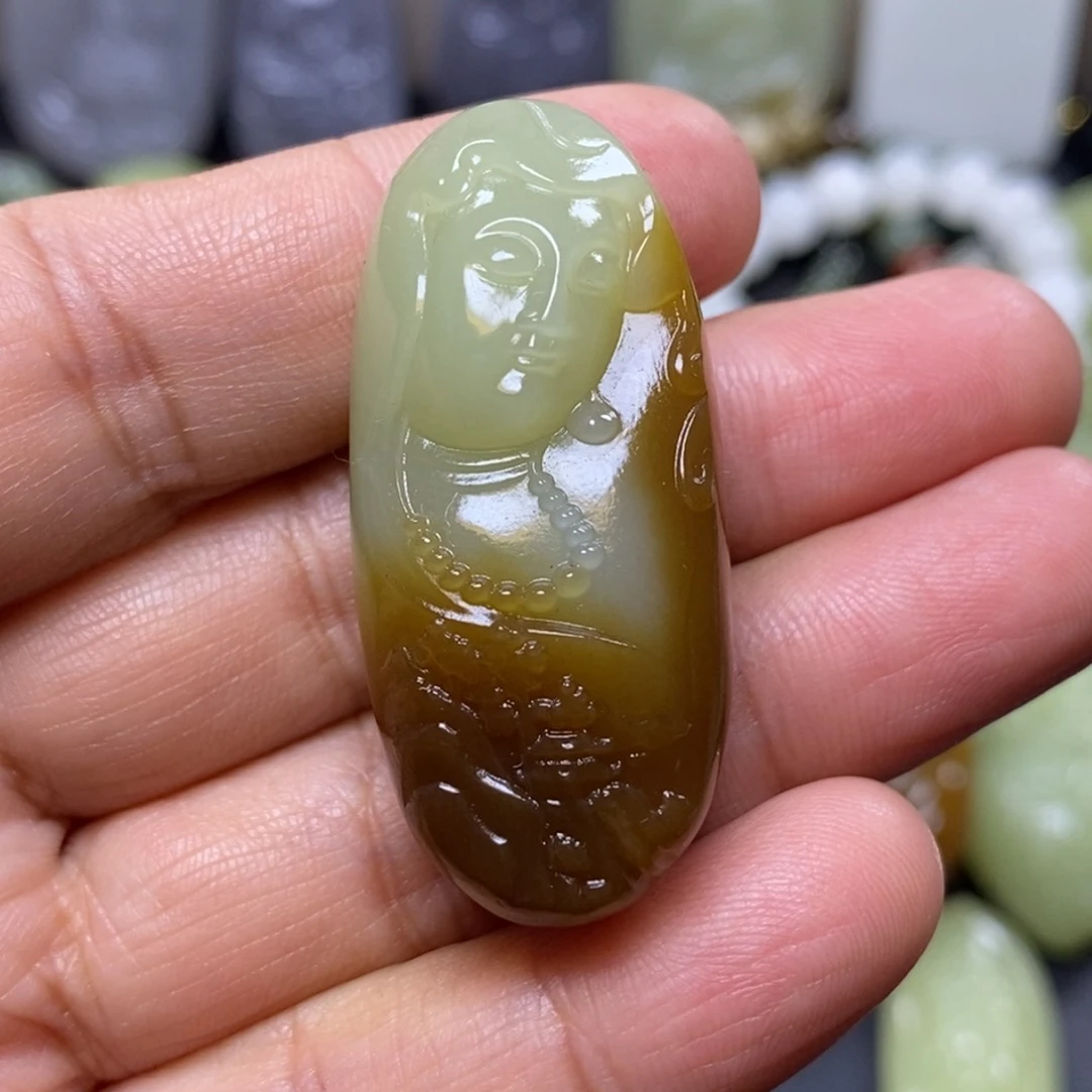 未镶嵌和田玉挂件