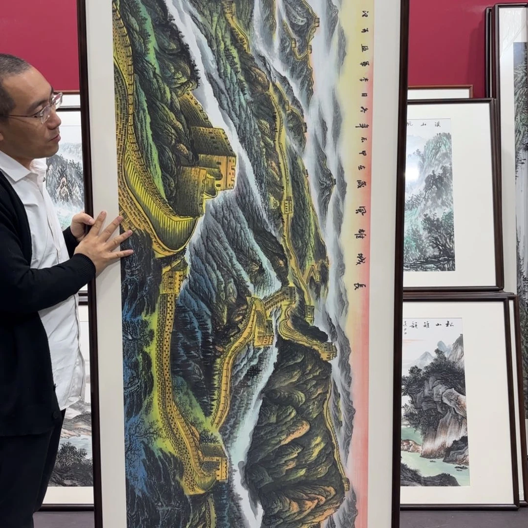 国画手绘作品210/80