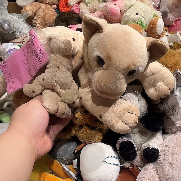 毛绒玩偶软软孤品