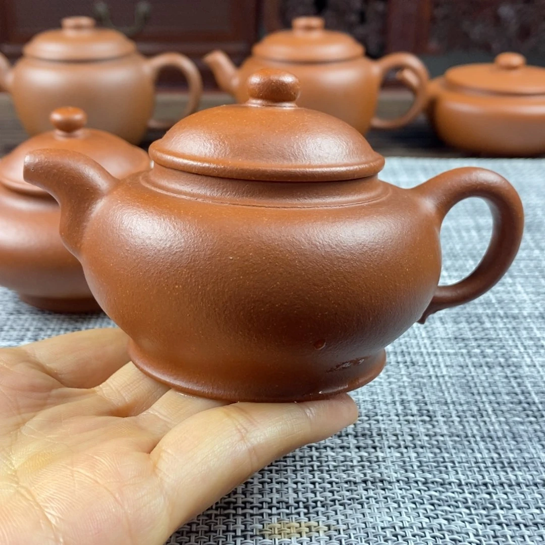 紫砂茶壶160cc紫砂壶红降破