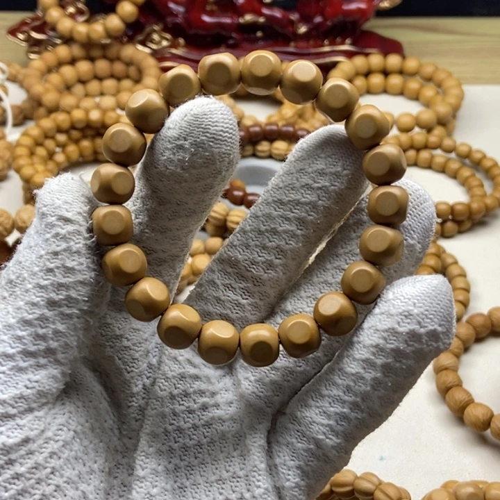 猴头核桃手串用****0小六方➕标一个瑕疵款10哑光