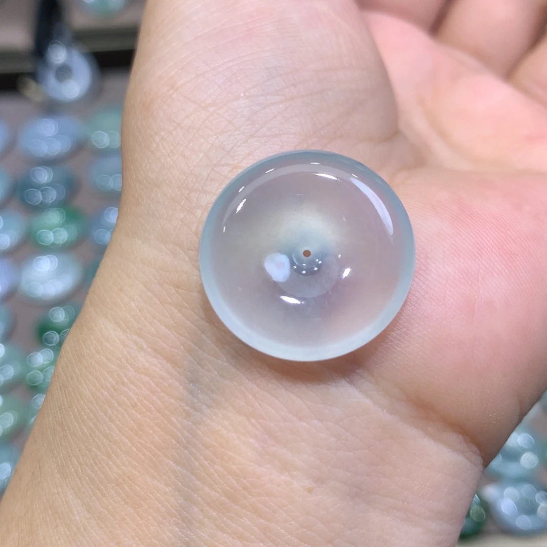 颈饰未镶嵌翡翠平安扣 21.7*5.9