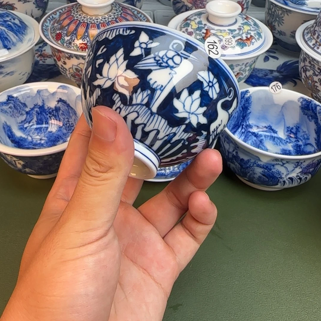 彦祖纯手工手绘茶具152