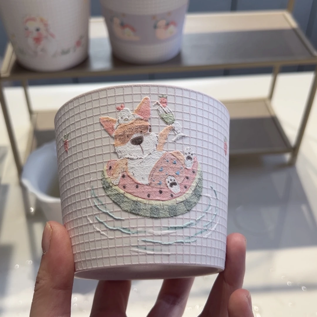 陶瓷艺术手作器皿里里手作330毫升