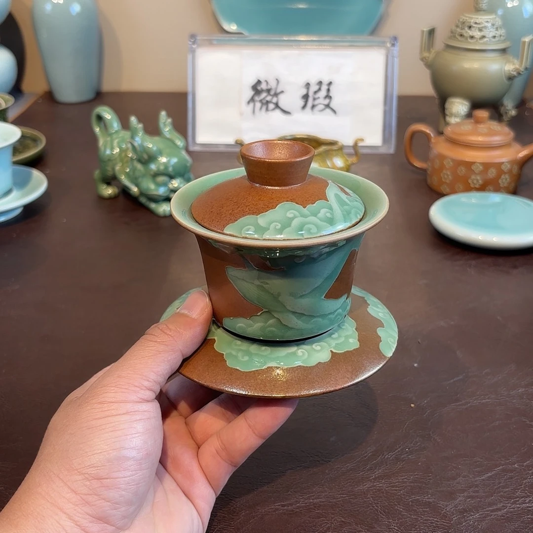 瓷片龙泉青瓷福利青瓷