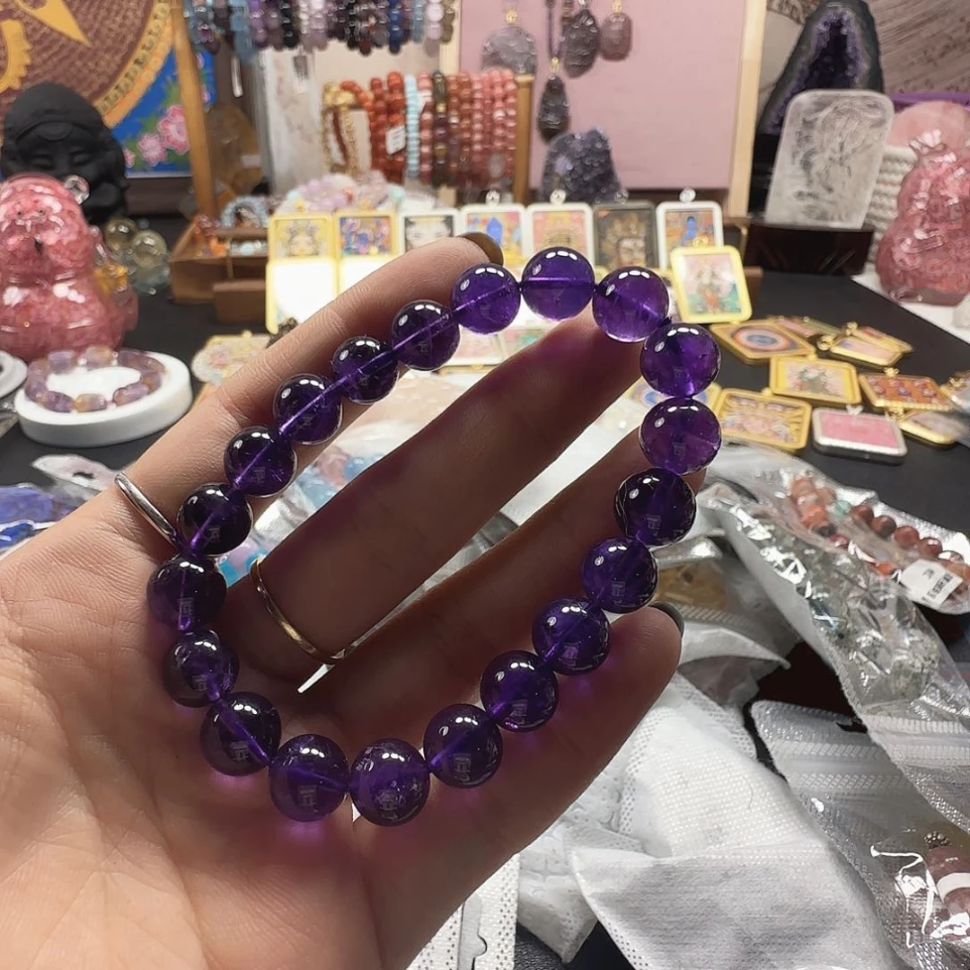 水晶手链未镶嵌L*M紫水晶