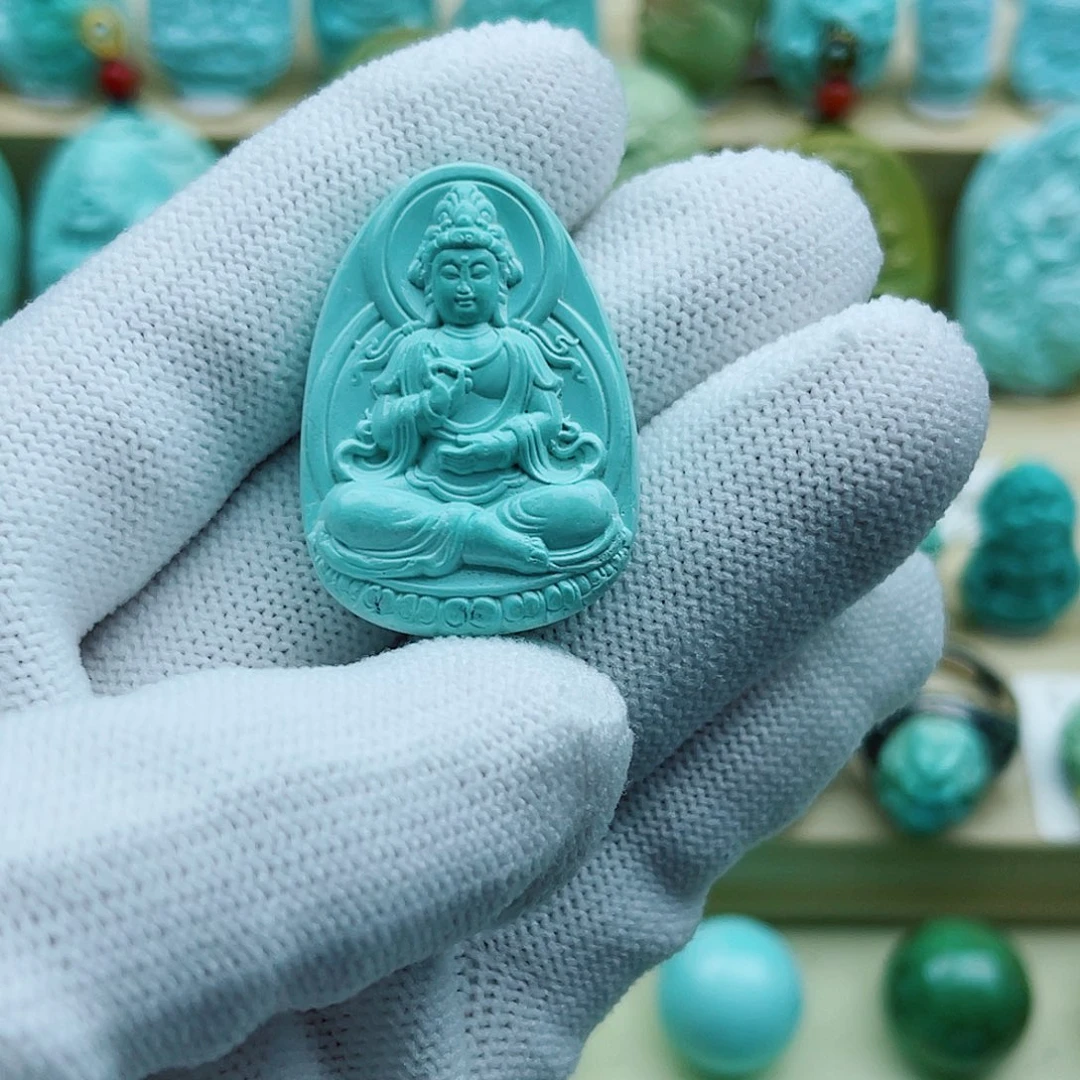 绿松石未镶嵌珠宝奇石