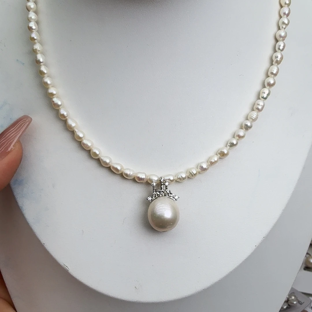 颈饰未镶嵌淡水珍珠