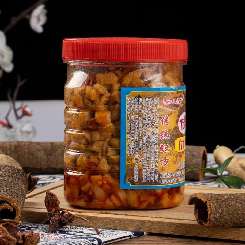 武汉隆香坊酱菜麻辣萝卜丁高山香脆香辣萝卜干开味下饭菜腌菜